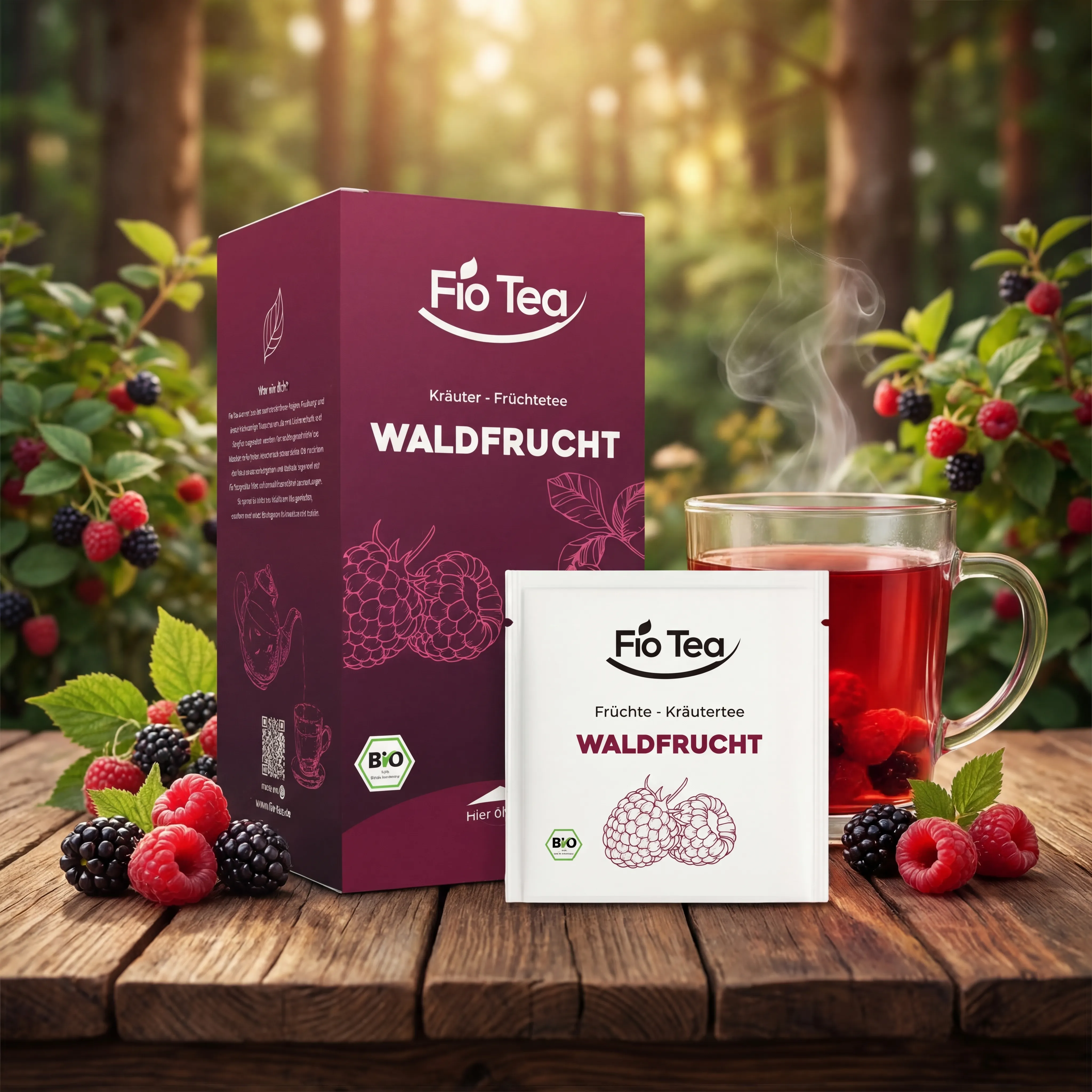 Bio Waldfrucht Tee – Bild 2